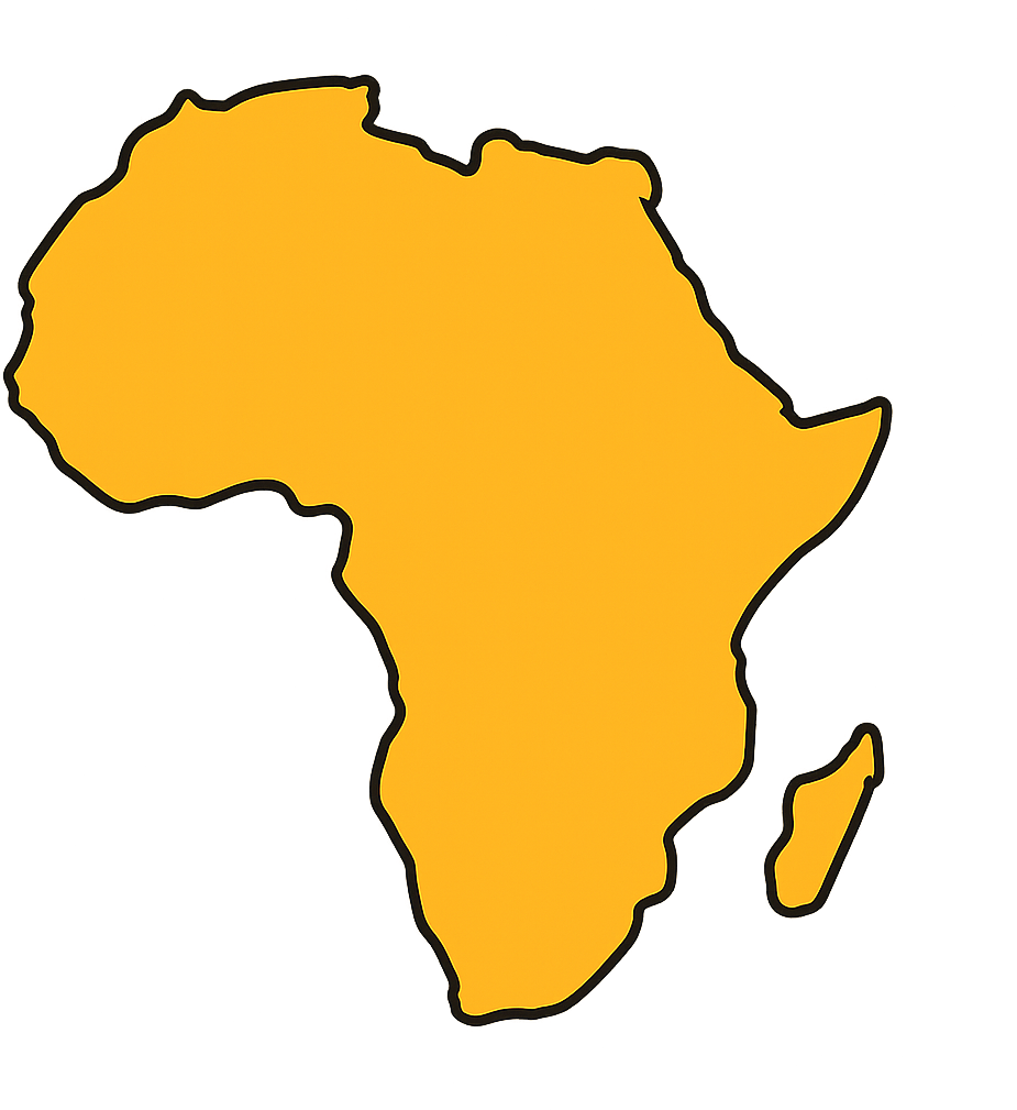 Movers Awards Africa logo (Africa map)